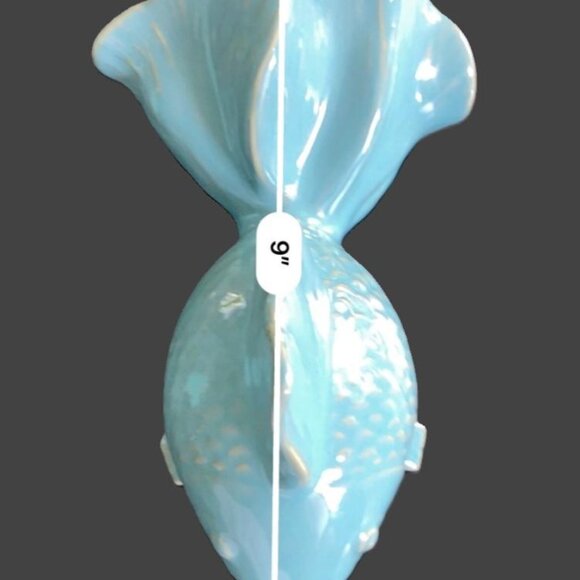 Chic Blue Ceramic Fish Decor – Coastal Home Vibes 🐟 - Picture 10 of 11